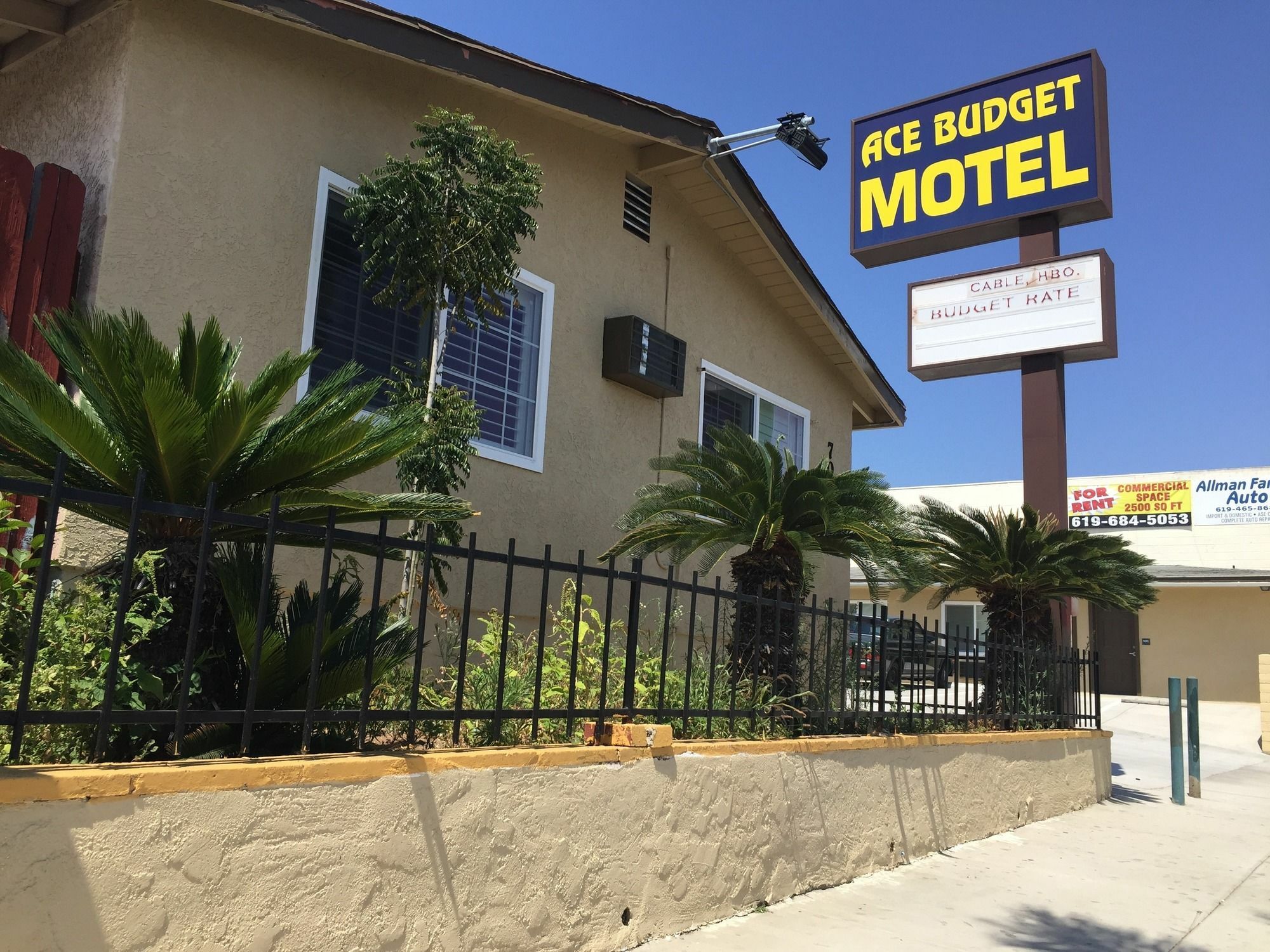 Ace Budget Motel San Diego Exterior photo